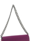 Logo Chain Shoulder Bag Violet - MARC JACOBS - BALAAN 9