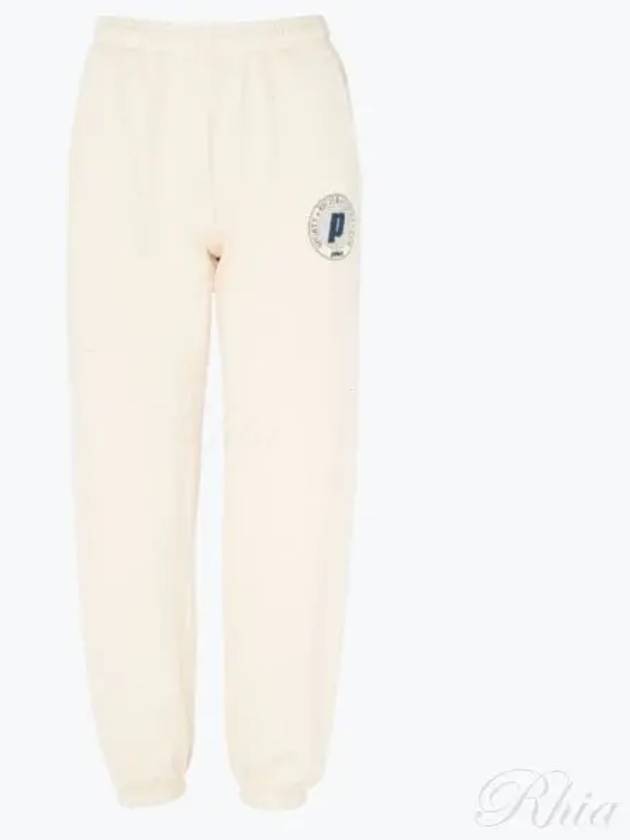 24 Net Sweatpants Cream Navy PA020S414NC - SPORTY & RICH - BALAAN 1