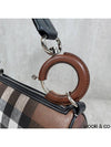 Tartan Check Mini Shoulder Bag Brown Black - BURBERRY - BALAAN 6