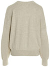 Marisans Logo Knit Top Light Grey - ISABEL MARANT - BALAAN 4