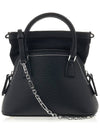 5AC Classique Micro Tote Bag Black - MAISON MARGIELA - BALAAN 4