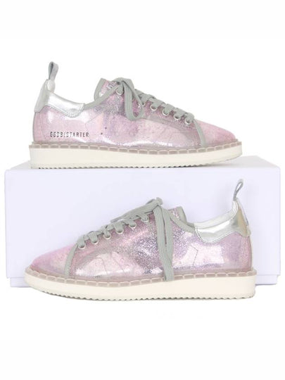 Women's Transparent Jelly Starter Low Top Sneakers Pink - GOLDEN GOOSE - BALAAN 2