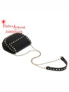 Women's Mini Chain Shoulder Bag Black - VALENTINO - BALAAN 6