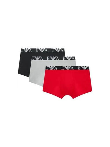 UNDERWEAR Online Exclusive Men s Eagle Logo Banding Easy Draw 3PACK Multi 271218 - EMPORIO ARMANI - BALAAN 1