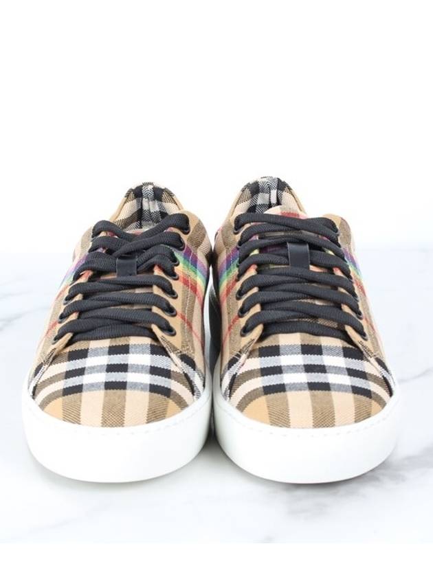 rainbow check sneakers 37 240 - BURBERRY - BALAAN 3