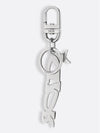 AND LEWIS HAMILTON Keyring Palladium Finish - DIOR - BALAAN 3