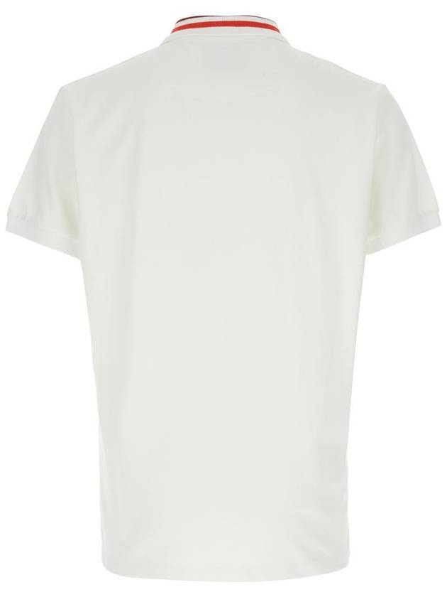 Classic ORB Logo Polo Shirt White - VIVIENNE WESTWOOD - BALAAN 3