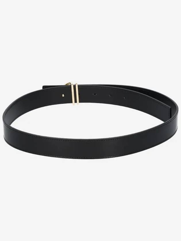 JP Leather Belt Black - PATOU - BALAAN 4