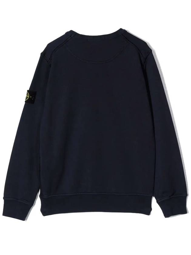 Kids Waffen Patch Sweatshirt Navy 761661340 V0020 - STONE ISLAND - BALAAN 3