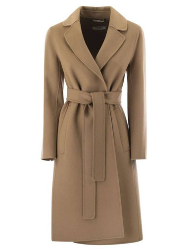 Pauline Wool Single Coat Beige - S MAX MARA - BALAAN 1