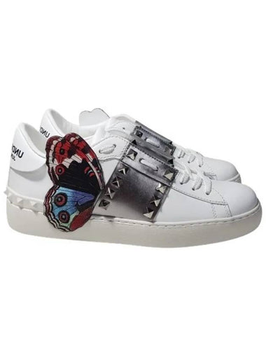 S0A01 BMT 2C0 Hidden Open Sneakers White - VALENTINO - BALAAN 1