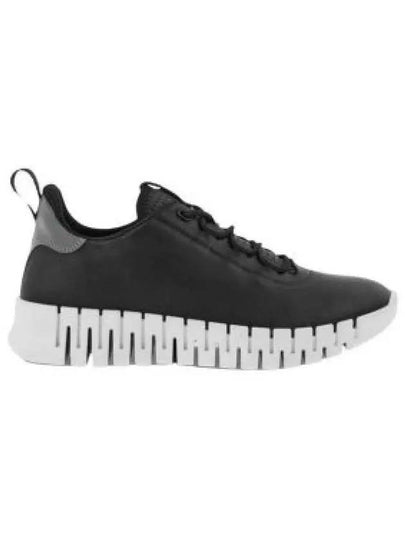 Gruuv Low Top Sneakers Black - ECCO - BALAAN 2