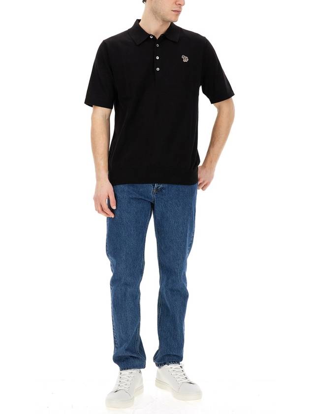 PS by Polo T-shirt M2R 504XZ M21858 79 BLACK - PAUL SMITH - BALAAN 3