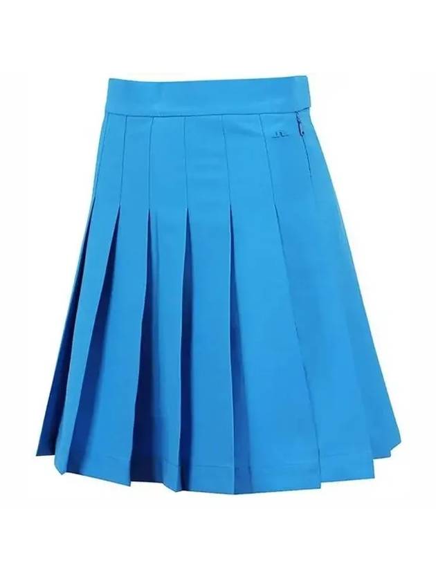 Women's Adina Golf Skirt Brilliant Blue - J.LINDEBERG - BALAAN 1