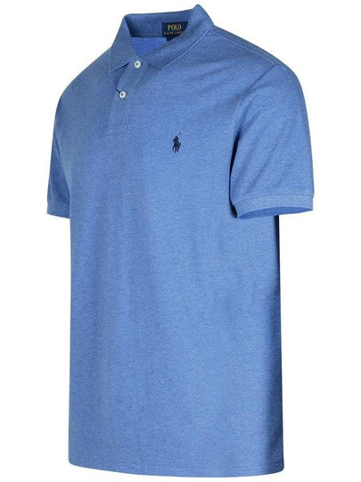 Polo Ralph Lauren Polo Shirt In Blue Cotton - POLO RALPH LAUREN - BALAAN 2