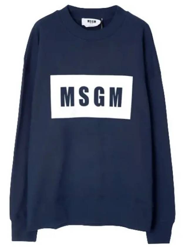 box logo sweatshirt men - MSGM - BALAAN 1