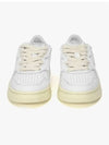 Medalist Logo Patch Low Top Sneakers White - AUTRY - BALAAN 4