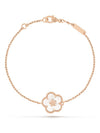 Lucky Spring Plum Blossom Bracelet Rose Gold White - VANCLEEFARPELS - BALAAN 2