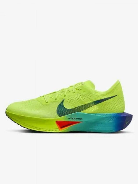 ZoomX Vaporfly Next 3 Low Top Sneakers Volt - NIKE - BALAAN 2