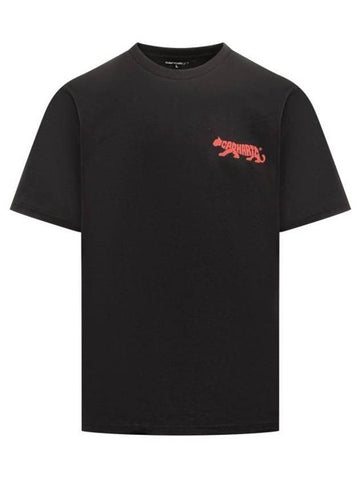 Rocky Short Sleeve T-Shirt Black - CARHARTT WIP - BALAAN 1