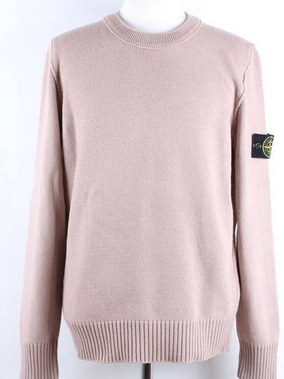 Stone Island Wappen Light Pink Knit L - STONE ISLAND - BALAAN 2