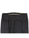 Virgin wool check pleats gray - PT TORINO - BALAAN 2