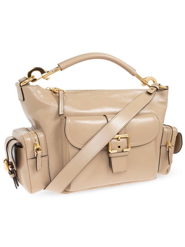 Chloé Shoulder Bag 'Camera', Women's, Beige - CHLOE - BALAAN 4