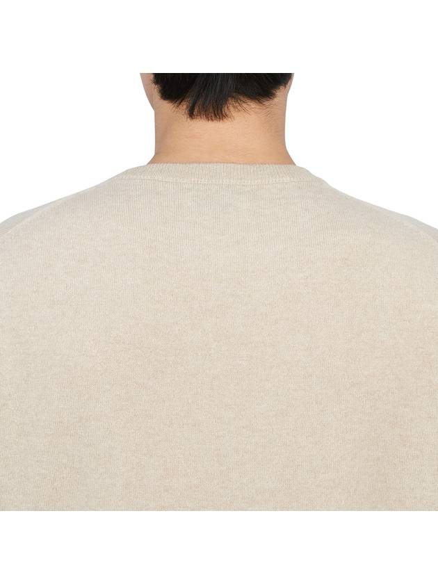 Men's Knit Top Beige - JOHNSTONS OF ELGIN - BALAAN 8