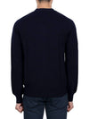 Play Red Waffen V-neck Cardigan Navy - COMME DES GARCONS - BALAAN 6