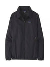 Men's Baggies Logo Patch Zip Pocket Zip-Up Jacket Ink Black - PATAGONIA - BALAAN 2