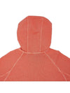 Malfile Fleece Garment Dyed Hoodie Orange - STONE ISLAND - BALAAN 9