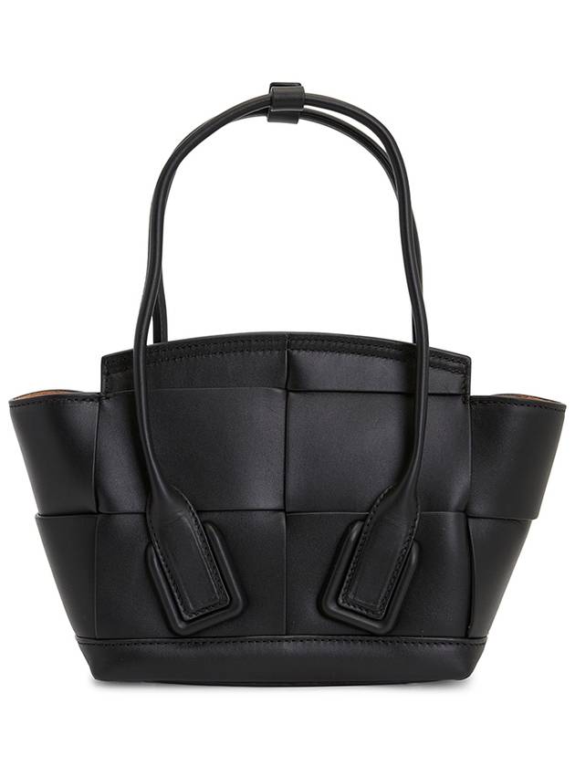 Arco Mini Tote Bag Black - BOTTEGA VENETA - BALAAN 4