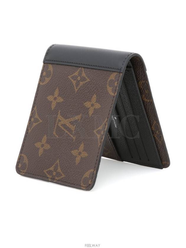 Monogram Gaspar Half Wallet M93801 Macassar Black - LOUIS VUITTON - BALAAN 2