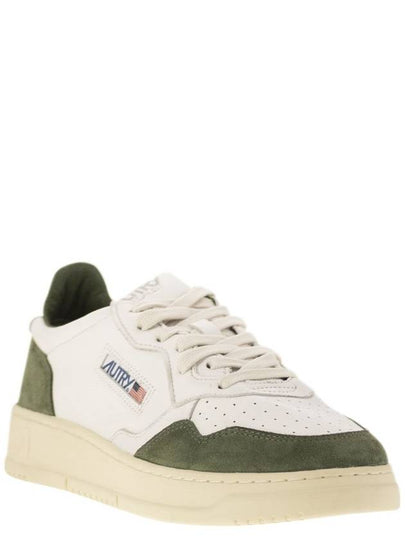 MEDALIST LOW - Sneakers in goatskin and suede - AUTRY - BALAAN 2