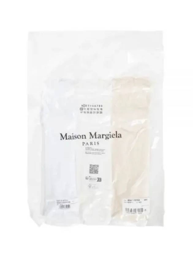 Crew Neck Cotton Short Sleeve T-Shirt  3 Pack White - MAISON MARGIELA - BALAAN 2