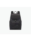 Saddle Oblique Jacquard Calfskin Backpack Black - DIOR - BALAAN 2