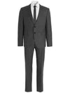 Men's Wool High Armhole Fit 3 Suit Medium Gray - THOM BROWNE - BALAAN 1