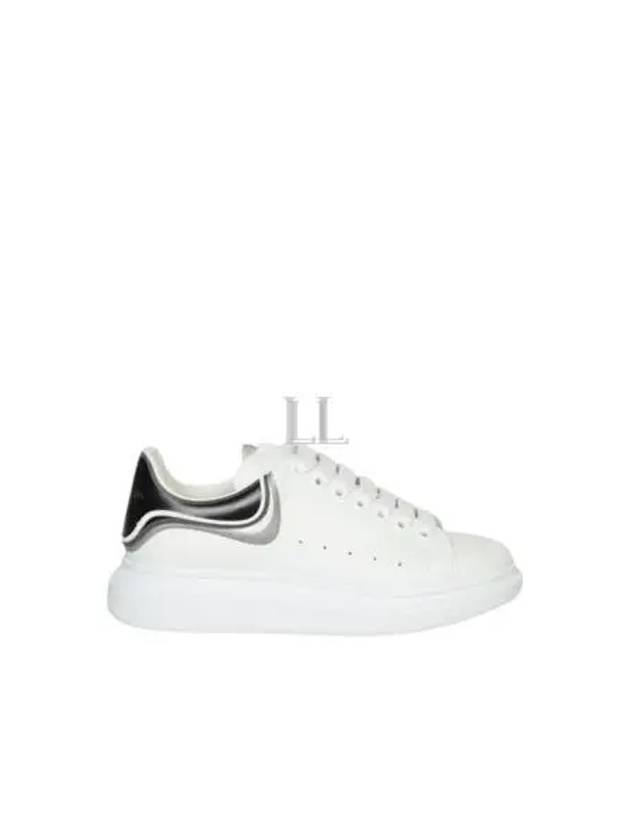 Oversized Sole Black Tab Low Top Sneakers White - ALEXANDER MCQUEEN - BALAAN 2