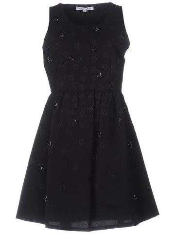 Frankie Morello by Floral Embellished Skater Prom Evening Dress - DAMIR DOMA - BALAAN 1