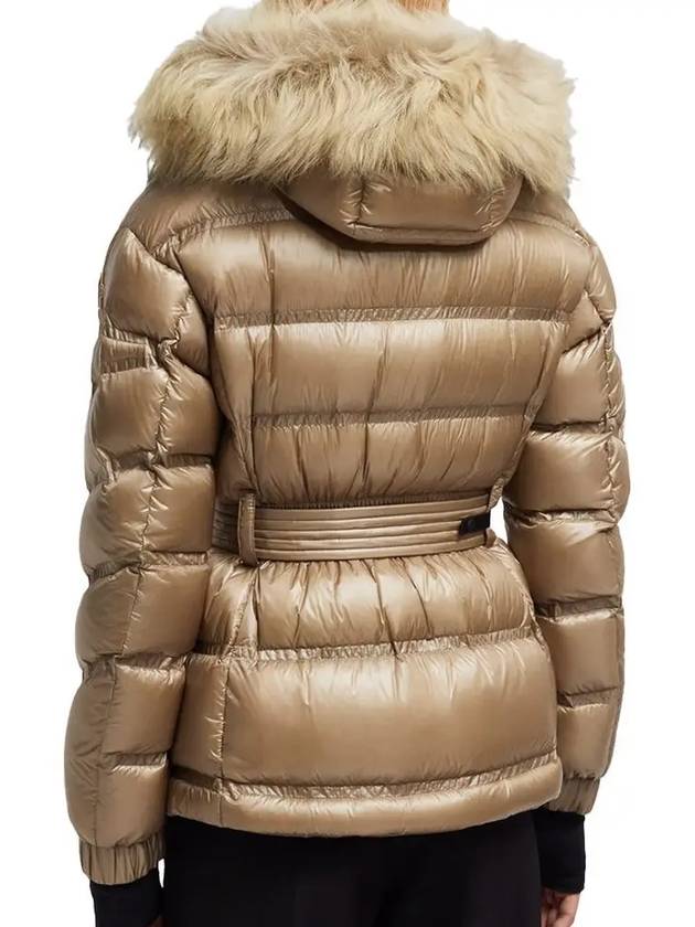 Women s Bernins Down Ski Padded Camel Beige - MONCLER - BALAAN 4