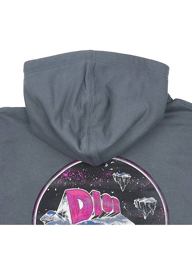 Cotton Over Hoodie Grey - DIOR - BALAAN 5