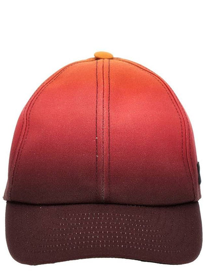 Embroidered Logo Cotton Ball Cap Gradient Sunset - COURREGES - BALAAN 2