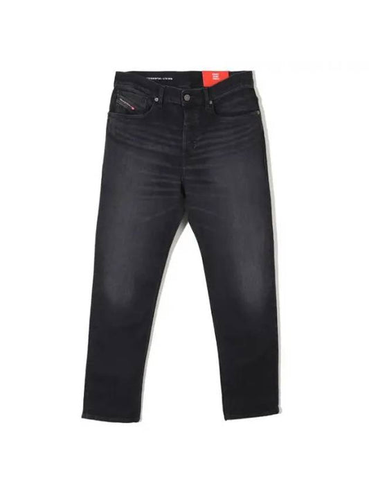 Tapered Regular Fit Jeans Black - DIESEL - BALAAN 1