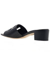 DG Logo Cut Out Mule Heel Black - DOLCE&GABBANA - BALAAN 4