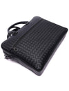 Intrecciato Calfskin Business Briefcases Black - BOTTEGA VENETA - BALAAN 6