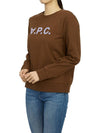 VPC Logo Sweatshirt Brown - A.P.C. - BALAAN 8