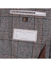 MN4417BND Virgin wool check blazer - BRUNELLO CUCINELLI - BALAAN 6