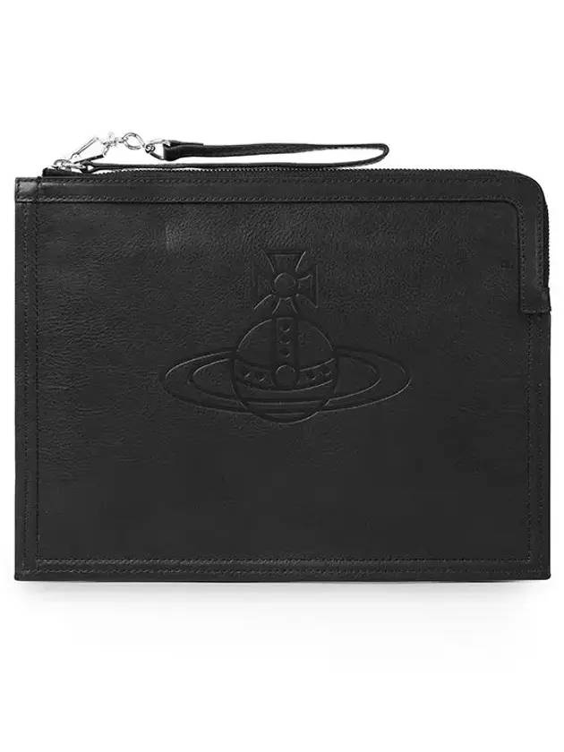 Chelsea Strap Clutch Bag Black - VIVIENNE WESTWOOD - BALAAN 1