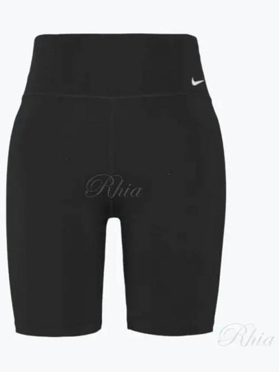 Women's Mid-Rise 7Inch Biker Shorts Black - NIKE - BALAAN 2