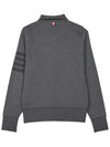 Double Face 4 Bar Polo Knit Top Dark Grey - THOM BROWNE - BALAAN 3